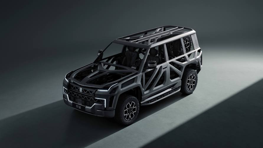 广州22仰望U8硬派越野的科技魅力，国能汽车对传统燃油车市场的冲击